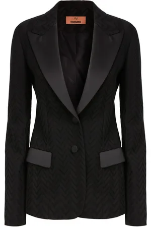 Missoni Chevron-knit blazer