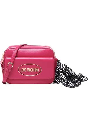 Moschino Logo-lettering cross body bag