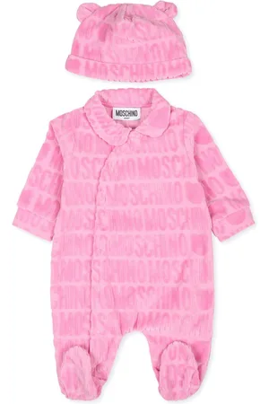 Moschino Logo-jacquard terry-cloth pajama set