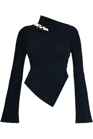 Cult Gaia Ekko knitted top