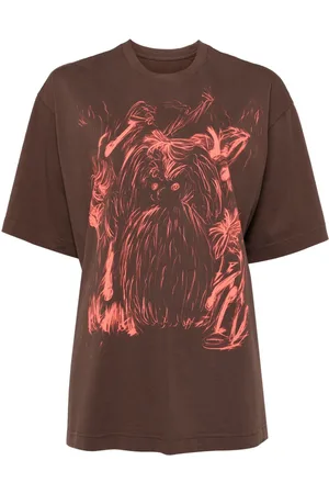 JNBY Graffiti-printed T-shirt