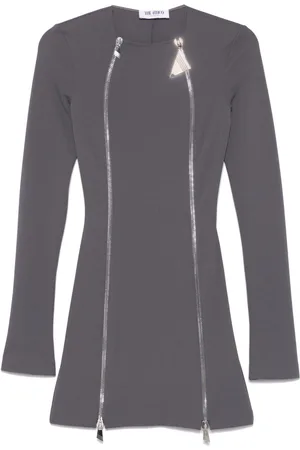 The Attico Zipped mini dress