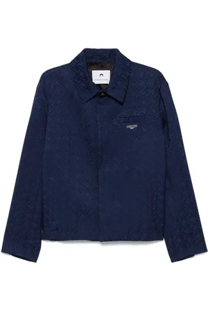 Marine Serre Moon Diamond jacquard jacket