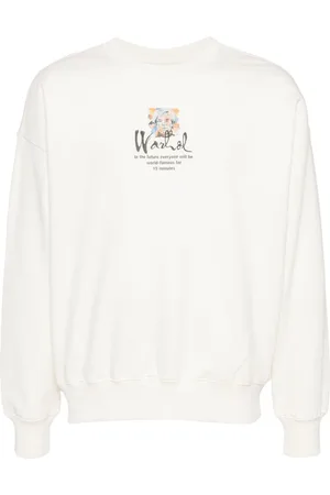 Musium Div. Mixed media sweatshirt