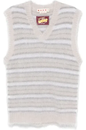 Marni Stripped knitted vest
