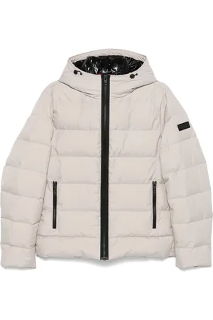 FAY Logo-patch padded jacket