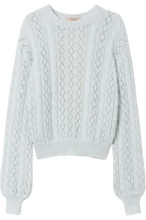 Twin-Set Cable-knit jumper