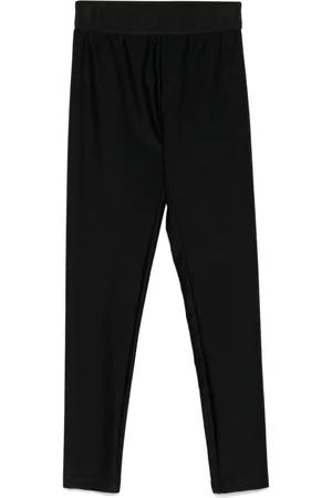 Roberto Cavalli Logo-waistband leggings