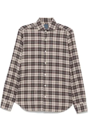 BARBA Checked shirt