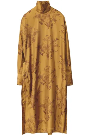 Fabiana Filippi Printed silk dress