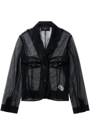 Simone Rocha Crystal-embellished shirt