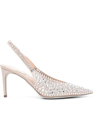 RENE CAOVILLA 80mm rhinestone-embellished pumps
