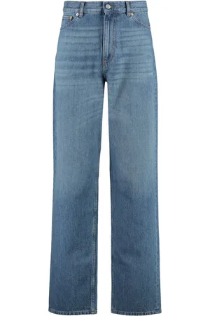 VALENTINO GARAVANI High-rise wide-leg jeans