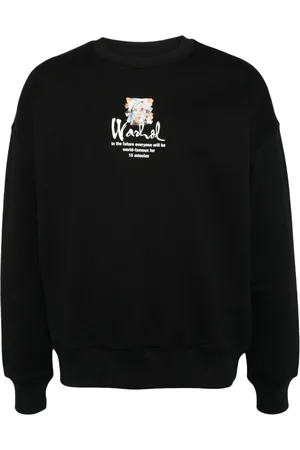 Musium Div. Graphic-print cotton sweatshirt