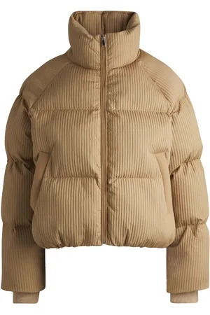 HUGO BOSS Ribbed puffer jacket