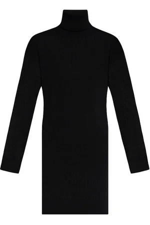 Moschino High-neck wool dress