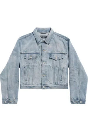 Balenciaga Logo-print denim jacket