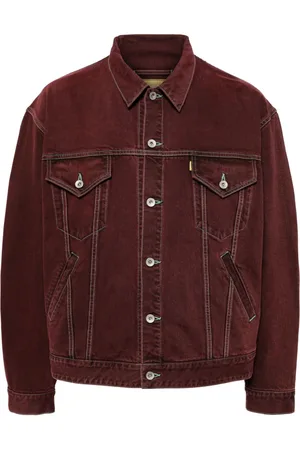 DOUBLET Contrast-stitching denim jacket