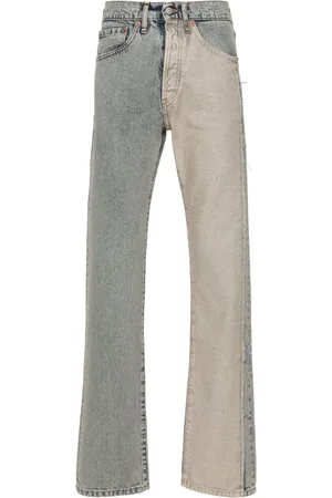 Maison Margiela Panelled straight-leg jeans