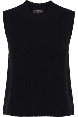 N.PEAL Ribbed-knit tank top