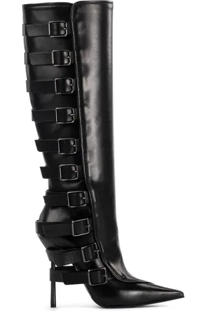 LE SILLA 120mm Buckle Detail Boots