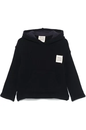 DOUUOD KIDS Knitted hoodie