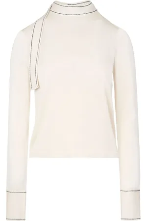PORTS 1961 Contrast-stitching sweater
