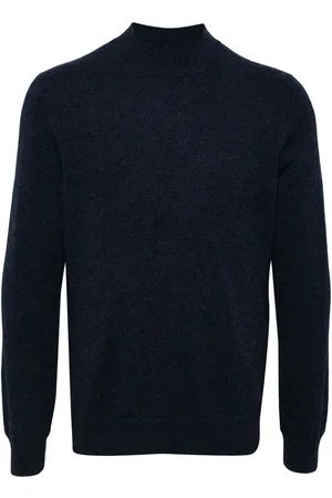 MAN ON THE BOON. Cashmere mock-neck jumper