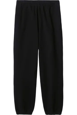 Burberry Checked cotton track pants
