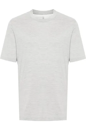 Brunello Cucinelli Mélange-effect T-shirt