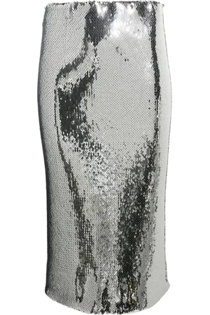 Nº21 Sequin midi skirt