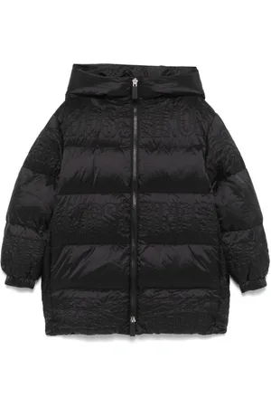 Moschino Logo-embroidered jacket