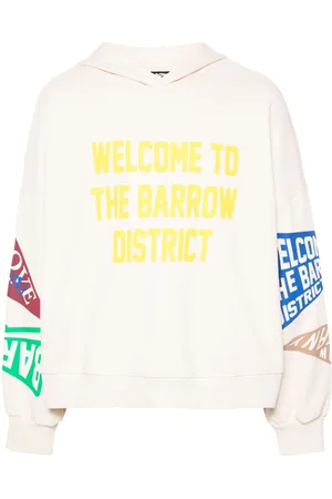 BARROW Logo-print hoodie