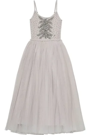 Tutu Du Monde Alessandra floral-appliqué tutu dress