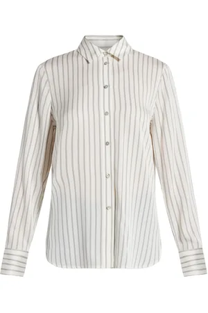 Vince Striped slim-fit shirt