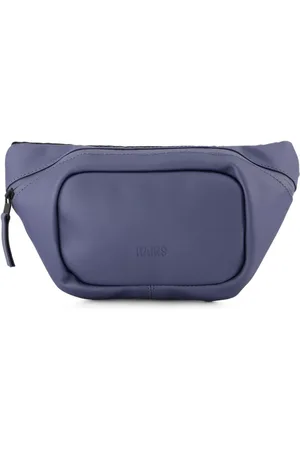 Rains Logo-debossed belt bag