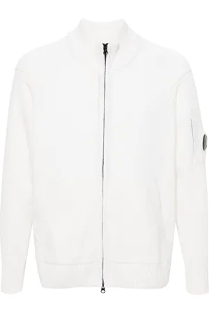 C.P. Company Lens-embellished cardigan