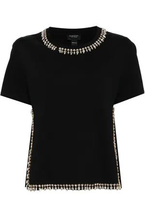 Giambattista Valli Crystal-embellished T-shirt