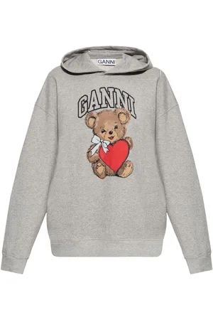 Ganni Graphic-print hoodie