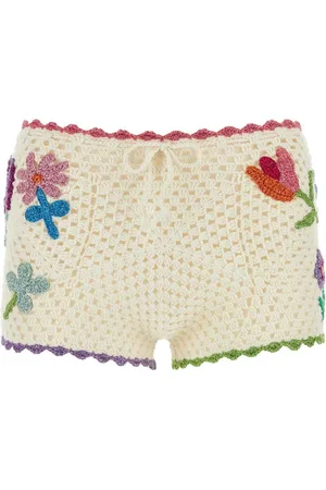 ROSE CARMINE Bloom shorts
