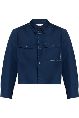 Marni Logo-embroidered shirt