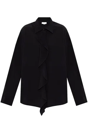 Victoria Beckham Ruffled silk blouse