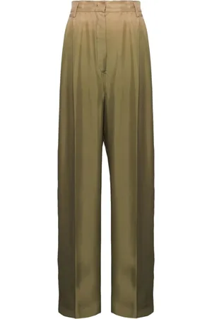Prada Gradient twill palazzo pants
