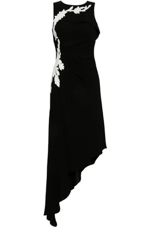 Saiid Kobeisy Embroidered crepe gown