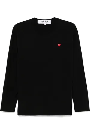 Comme des Garçons Heart-patch T-shirt