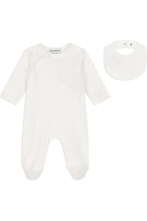 Emporio Armani Logo-print babygrow set