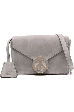 Moschino Peace-sign crossbody bag