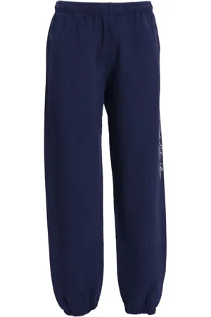 Sporty & Rich Hotel du Cap Cursive track pants