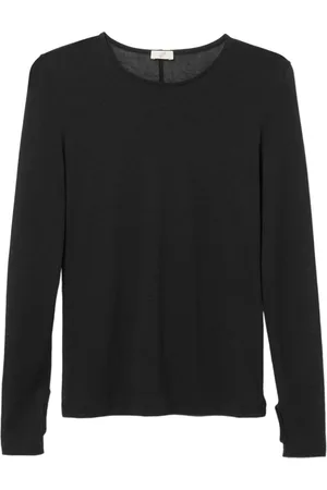 BITE Long-sleeve semi-sheer top