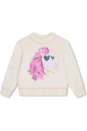 Billieblush Sequin-embellished sweatshirt